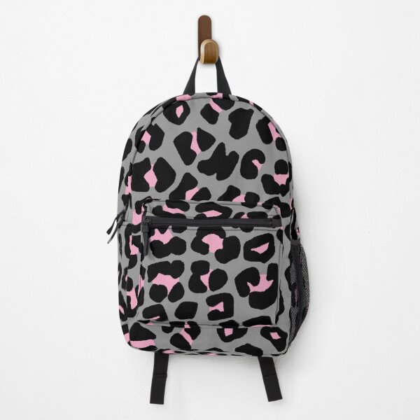 Item preview, Leopard Spots Print Pattern in Pink and Grey designed and sold by OneThreeSix.