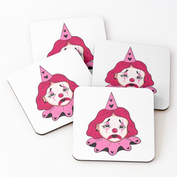 Item preview, Punk rock clown (sad) designed and sold by brittanybusch.