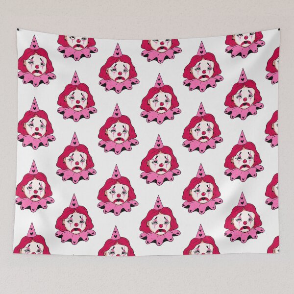 Item preview, Punk rock clown (sad) designed and sold by brittanybusch.