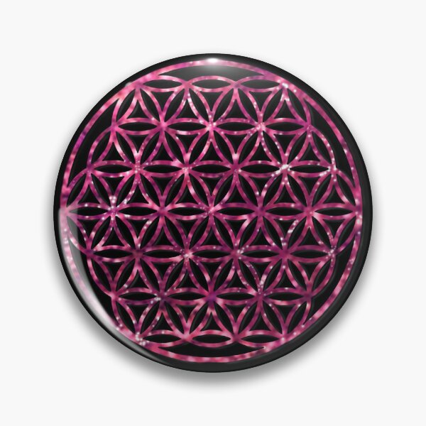 Item preview, Pink Sparkling flower of life designed and sold by hollycooper.