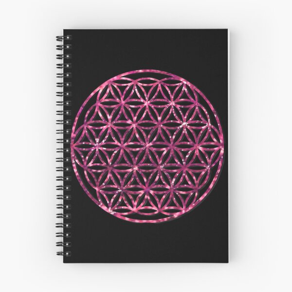 Item preview, Pink Sparkling flower of life designed and sold by hollycooper.