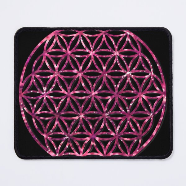 Item preview, Pink Sparkling flower of life designed and sold by hollycooper.