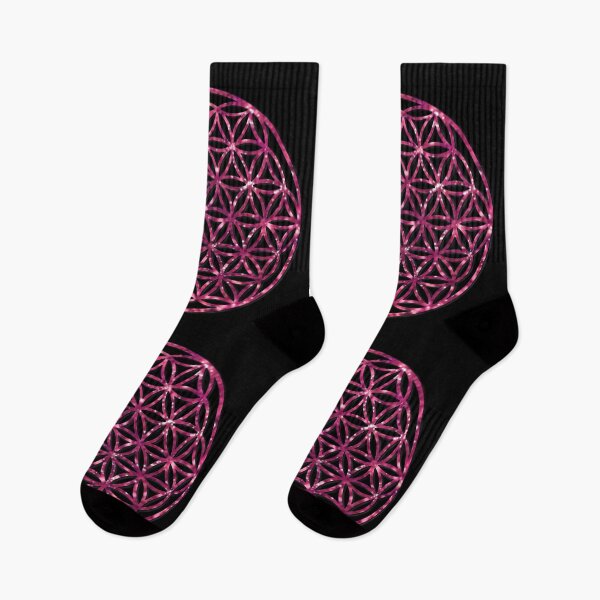 Item preview, Pink Sparkling flower of life designed and sold by hollycooper.