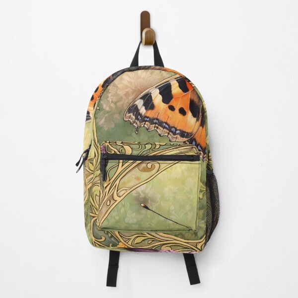 Item preview, Butterfly and Thistle Art Nouveau designed and sold by cuprum.