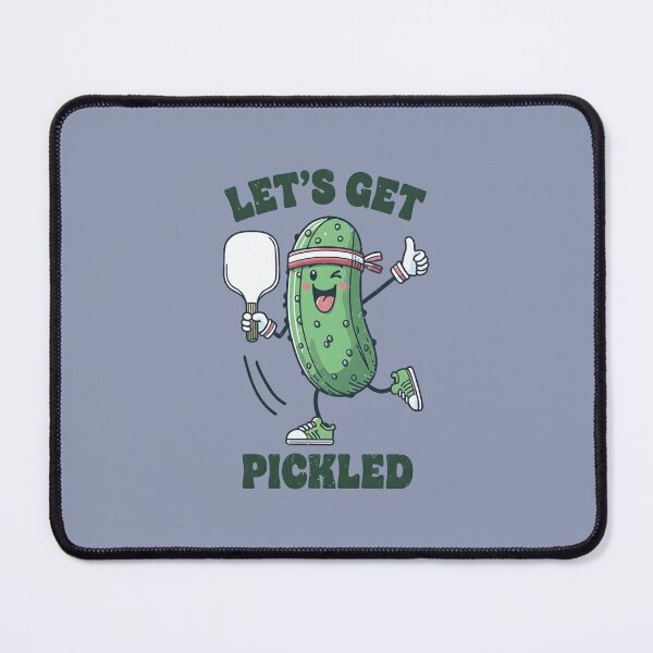 Item preview, Let's Get Pickled Cute Pickle Character  designed and sold by HowToCanadian.