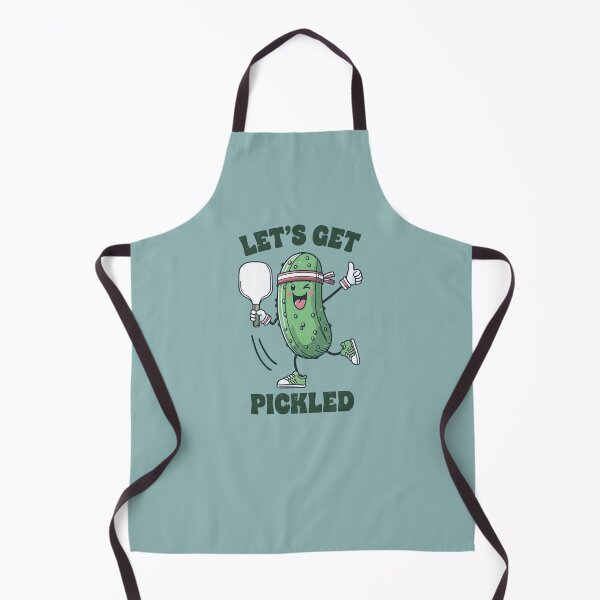 Item preview, Let's Get Pickled Cute Pickle Character designed and sold by HowToCanadian.
