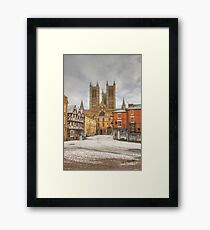 Lincoln Cathedral Framed Print
