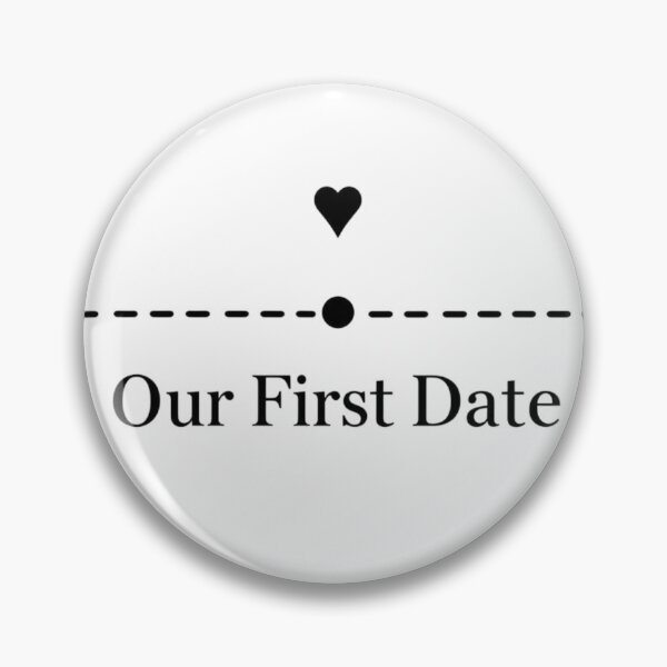 Item preview, cute Our First Date Coordinates Couples Valentine lovers gift designed and sold by shop43.