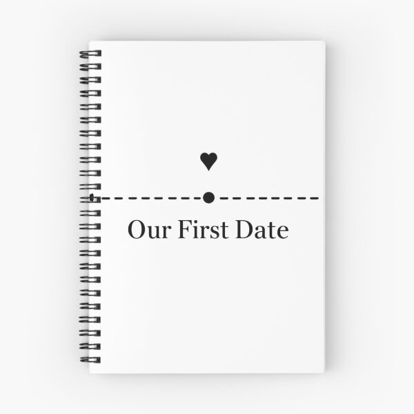 Item preview, cute Our First Date Coordinates Couples Valentine lovers gift designed and sold by shop43.