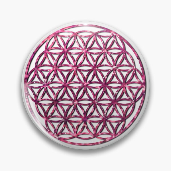 Item preview, Pink Sparkling flower of life, pink glitter scared geometry  designed and sold by hollycooper.