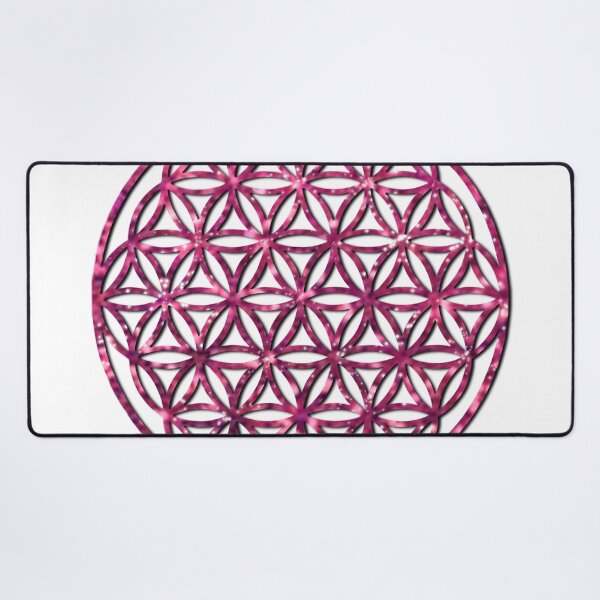 Item preview, Pink Sparkling flower of life, pink glitter scared geometry  designed and sold by hollycooper.