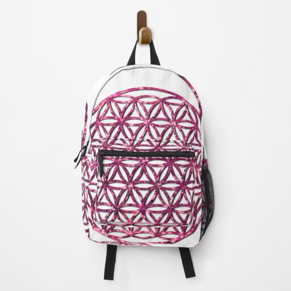 Item preview, Pink Sparkling flower of life, pink glitter scared geometry designed and sold by hollycooper.