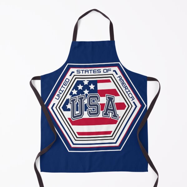 Item preview, United States or America USA Flag Hexagon Emblem – Bold Red White and Blue Patriotic Design for Veterans, Military Families, and Proud Americans designed and sold by GFamilyC.