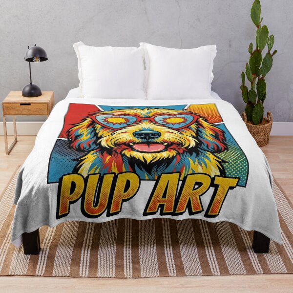 Item preview, Pop Art Petit Basset Griffon Vendeen Retro Dog designed and sold by k3rstman1.