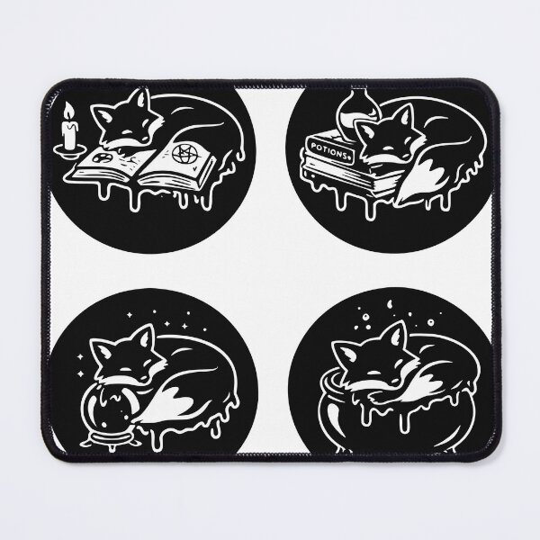 Item preview, Arcane Rest: Melting Foxes & Occult Objects designed and sold by Butterfly-Dream.