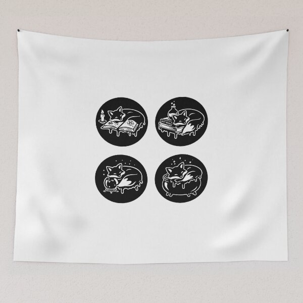 Item preview, Arcane Rest: Melting Foxes & Occult Objects designed and sold by Butterfly-Dream.