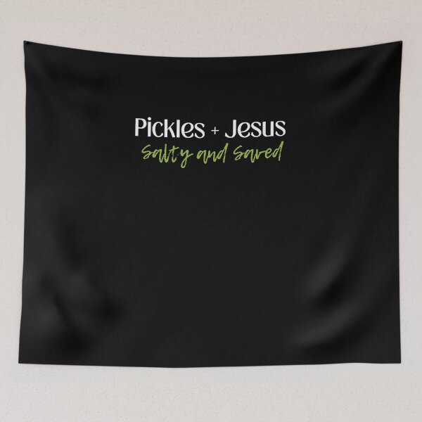 Item preview, Pickles Jesus Salty and Saved designed and sold by designsbyaneta.