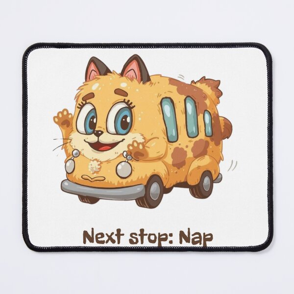 Item preview, Camiseta esencial clásica Catbus designed and sold by PaulaArtworks.