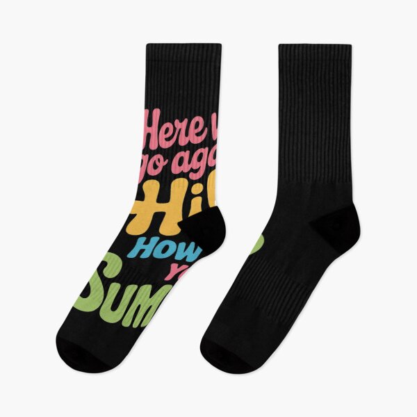 Item preview, Here We Go Again I Mean Hi How Was Your Summer Teache designed and sold by DigitaldeligArt.