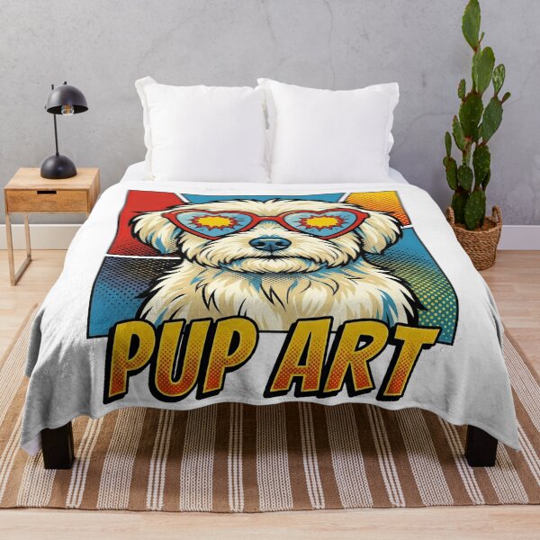 Item preview, Pop Art Maltese Retro Dog designed and sold by k3rstman1.