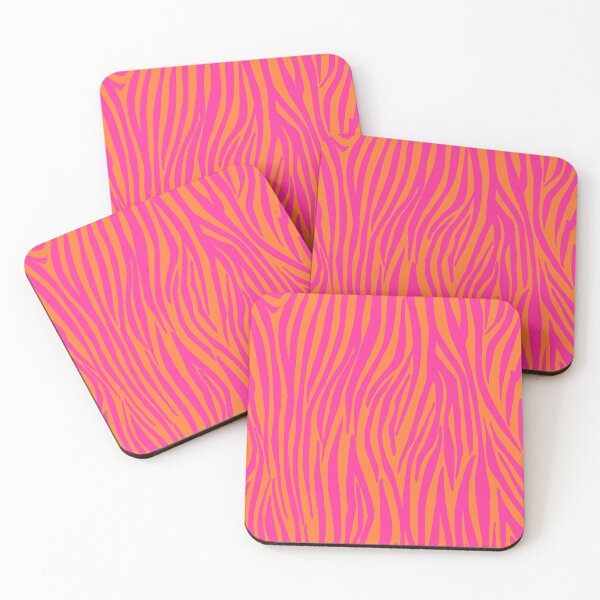 Item preview, Pink and Orange Zebra Stripes designed and sold by OneThreeSix.