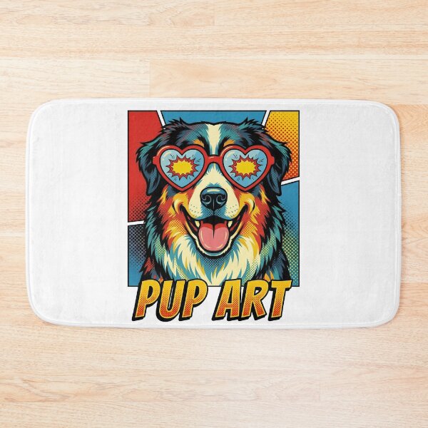 Item preview, Pop Art Miniature American Shepherd Retro Dog designed and sold by k3rstman1.