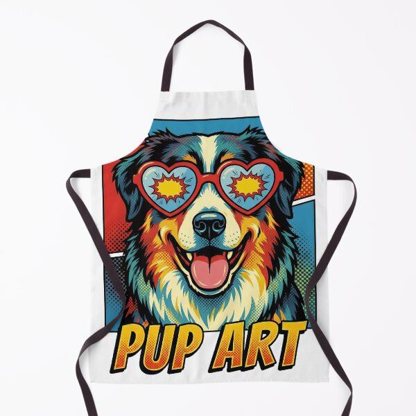 Item preview, Pop Art Miniature American Shepherd Retro Dog designed and sold by k3rstman1.