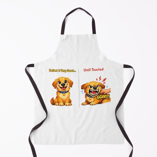 Item preview, Patient Is Very Sweet Until Touched – Funny Veterinary Humor Design designed and sold by Bettybee00.