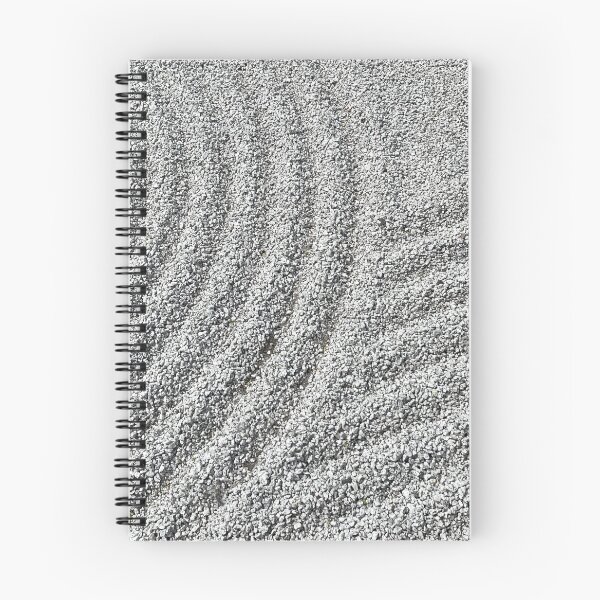 Item preview, Japanese meditation gravel garden, gray abstract pattern  designed and sold by hollycooper.