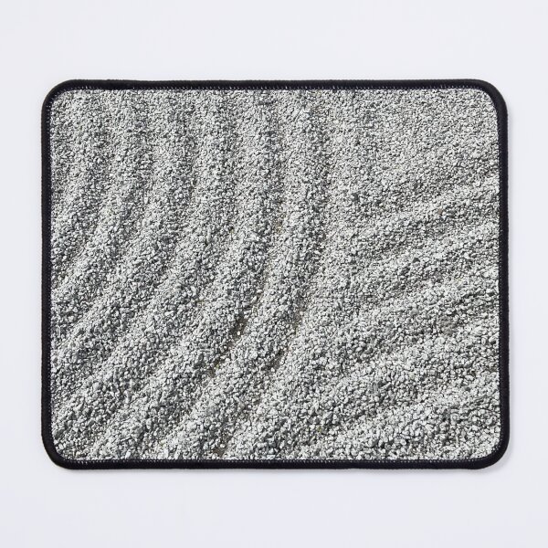 Item preview, Japanese meditation gravel garden, gray abstract pattern  designed and sold by hollycooper.