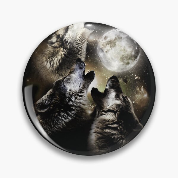 Item preview, Direwolf Brothers Howling At Full Moon designed and sold by Hassan-Digital.