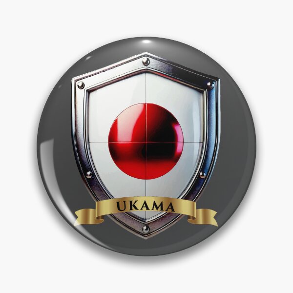 Item preview, Ukama Japanese Heritage Crest Shield designed and sold by Highlandkings.