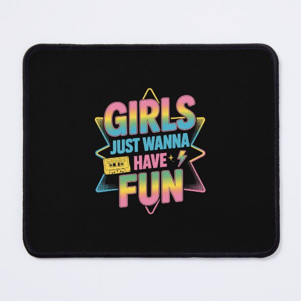 Item preview, 80's Girls Just Wanna Have Fun 80s Birthday Girl 4 designed and sold by MarkLeedsArt.