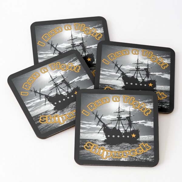 Item preview, I Run a Tight Shipwreck designed and sold by AnaPixMar.