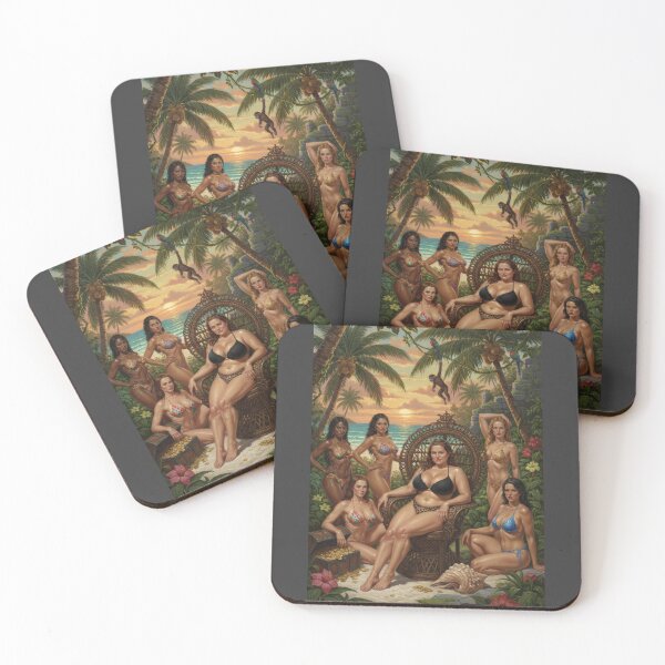 Item preview, Copia de big beautiful  women sleeping the beach designed and sold by Chubby Chase.