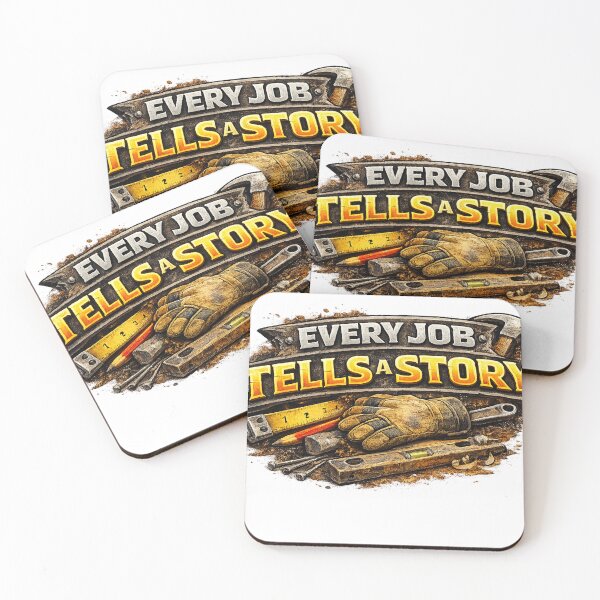 Item preview, Every Job Tells a Story designed and sold by 2Guys2Hammers.
