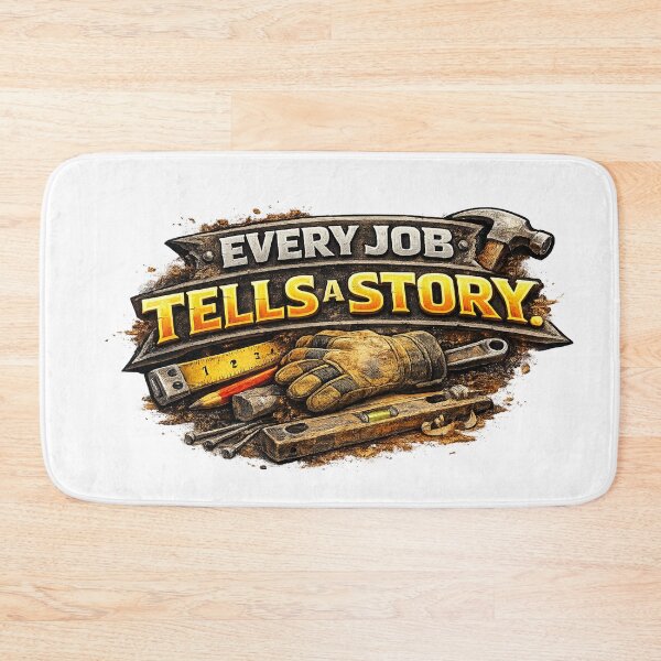 Item preview, Every Job Tells a Story designed and sold by 2Guys2Hammers.