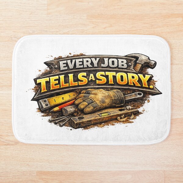 Item preview, Every Job Tells a Story designed and sold by 2Guys2Hammers.