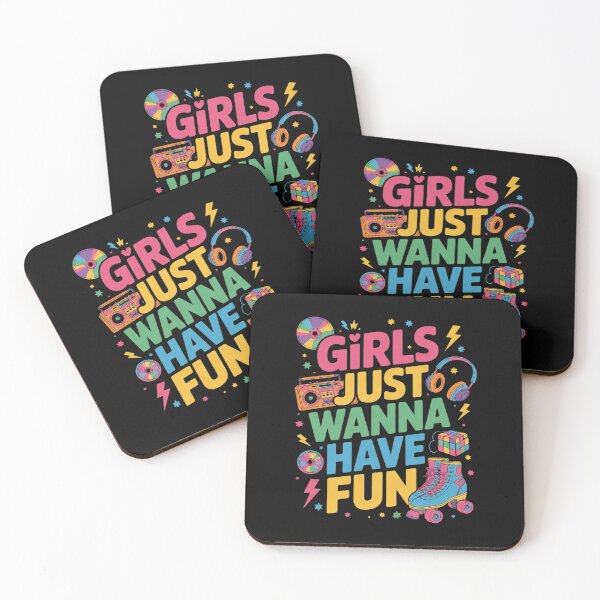 Item preview, 80's Girls Just Wanna Have Fun 80s Birthday Girl Women designed and sold by MarkLeedsArt.