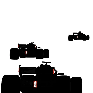 Artwork thumbnail, Three Formula One Racing Cars by davidgoble