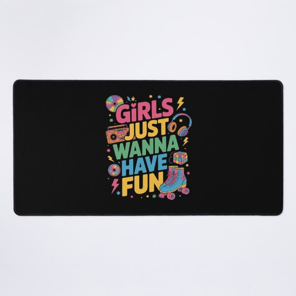 Item preview, 80's Girls Just Wanna Have Fun 80s Birthday Girl Women designed and sold by MarkLeedsArt.