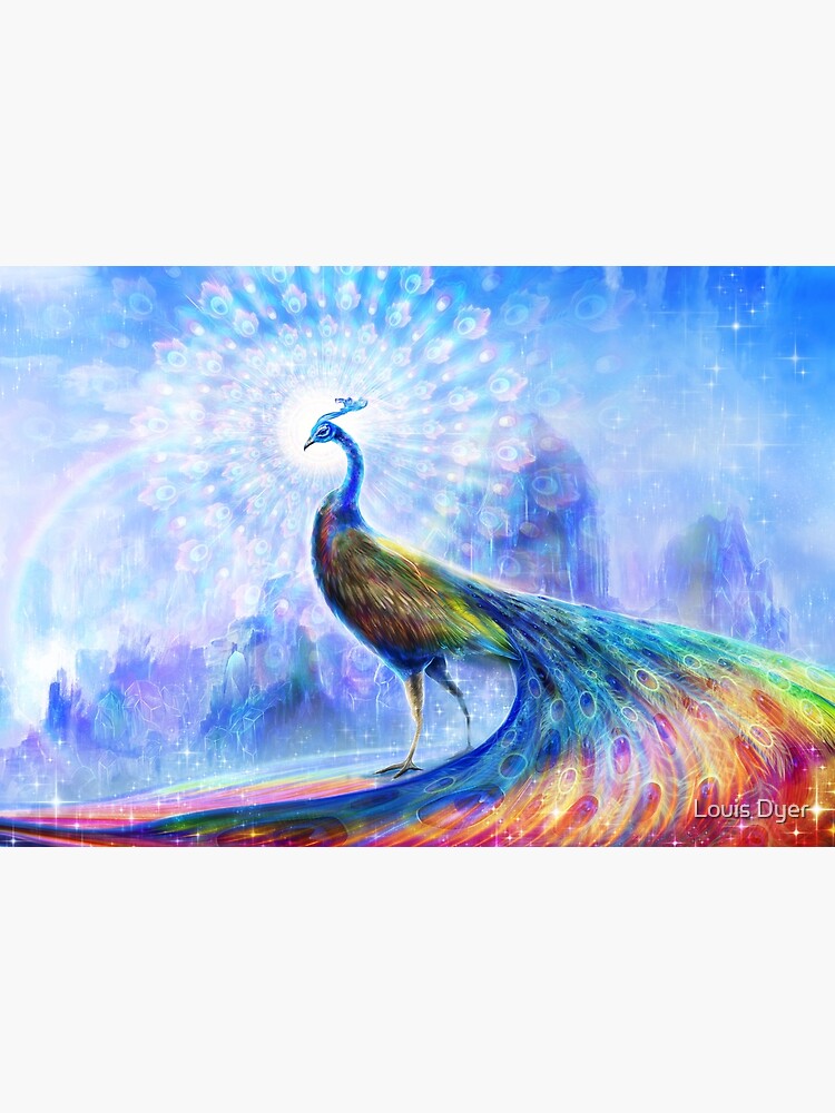 "Peacock spectrum" Poster for Sale by LDvisionaryart Redbubble