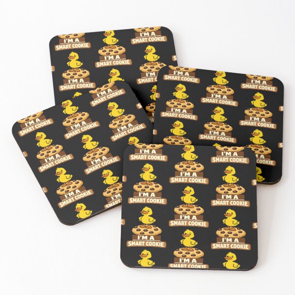 Item preview, Im A Smart Cookie Funny Duck Pun Design designed and sold by TeeTimeTreasure.