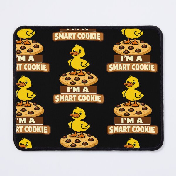 Item preview, Im A Smart Cookie Funny Duck Pun Design designed and sold by TeeTimeTreasure.