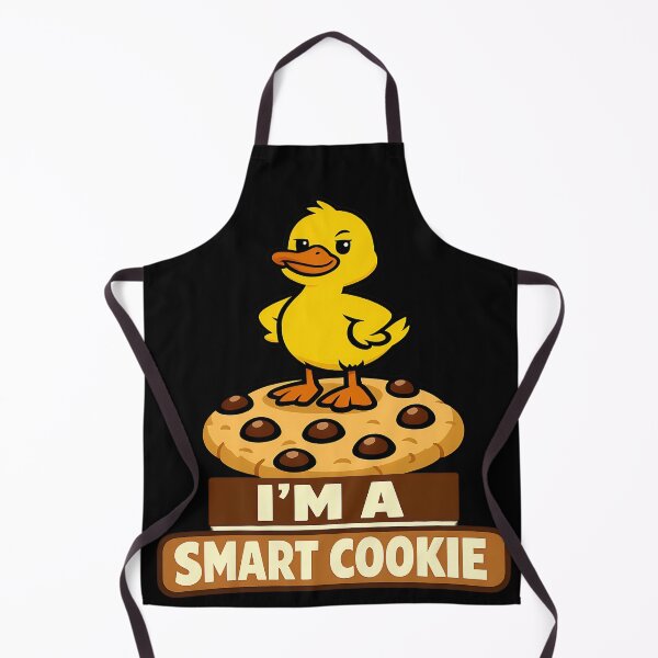 Item preview, Im A Smart Cookie Funny Duck Pun Design designed and sold by TeeTimeTreasure.
