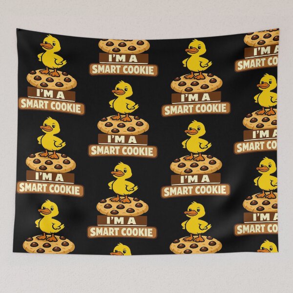 Item preview, Im A Smart Cookie Funny Duck Pun Design designed and sold by TeeTimeTreasure.