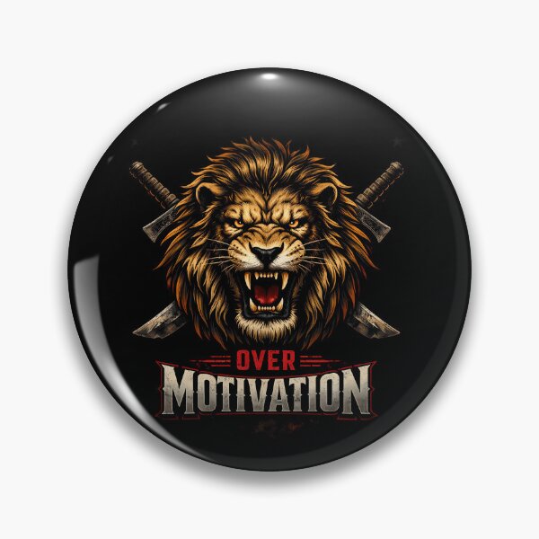 Item preview, Discipline Over Motivation – Alpha Lion Mindset designed and sold by Crown & Claw.