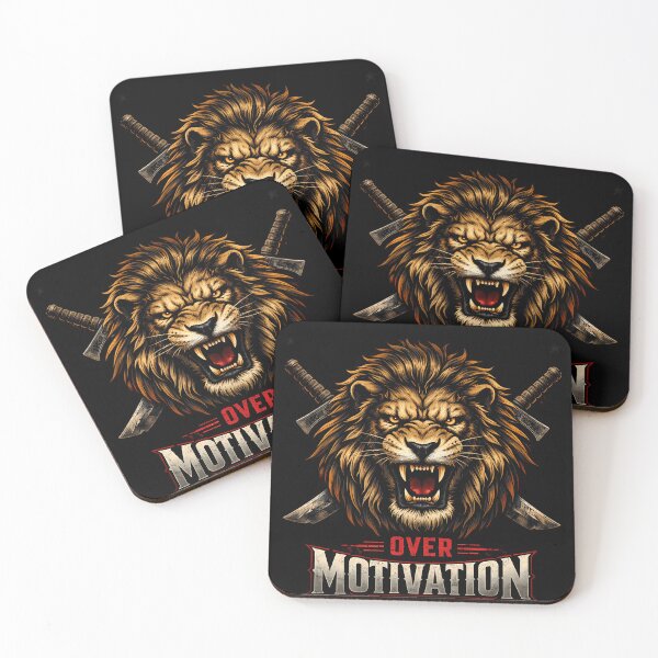Item preview, Discipline Over Motivation – Alpha Lion Mindset designed and sold by Crown & Claw.