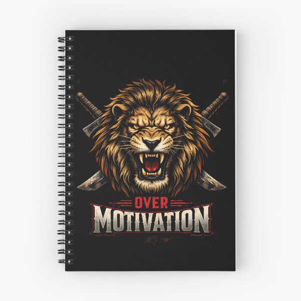 Item preview, Discipline Over Motivation – Alpha Lion Mindset designed and sold by Crown & Claw.