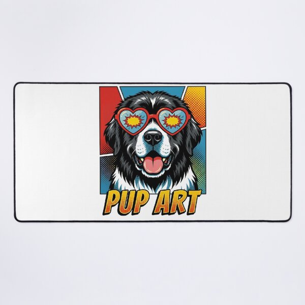 Item preview, Pop Art Newfoundland Retro Dog designed and sold by k3rstman1.